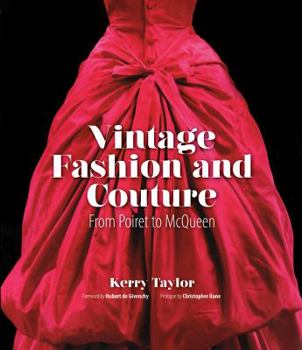 Hardcover Vintage Fashion and Couture: From Poiret to McQueen Book