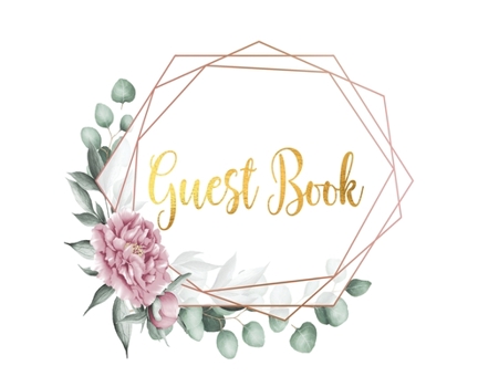 Hardcover Landscape Wedding Guest book (Hardback cover) Book