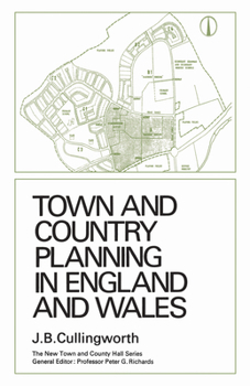 Paperback Town and Country Planning in England and Wales: (Third Edition, Revised) Book