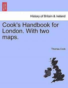 Paperback Cook's Handbook for London. with Two Maps. Book