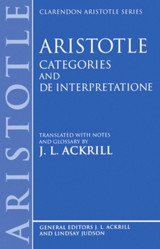 Categories and Propositions - Book #1 of the Όργανον