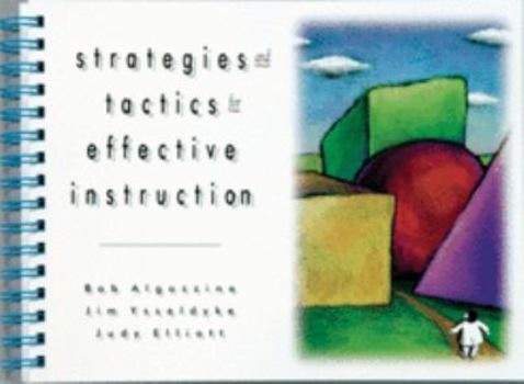 Paperback Strategies and Tactics for Effective Instruction Book