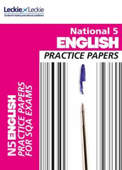 Paperback National 5 English Practice Papers for Sqa Exams Book