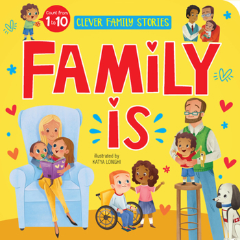 Board book Family Is: Count from 1 to 10 Book