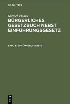 Hardcover Einführungsgesetz [German] Book