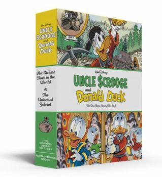 Hardcover Walt Disney Uncle Scrooge and Donald Duck: The Don Rosa Library, Vols. 5 & 6: Gift Box Set Book