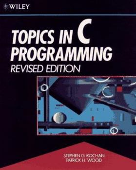 Paperback Topics in C Programming Book
