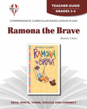 Paperback Ramona the Brave - Teacher Guide by Novel Units Book