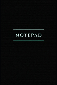 Paperback Notepad: (6" x 9") Notebook Book