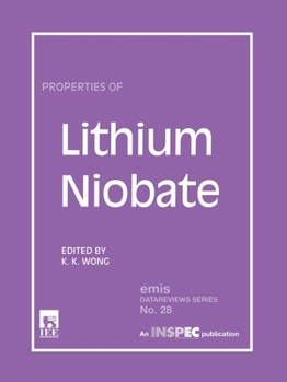 Paperback Properties of Lithium Niobate Book