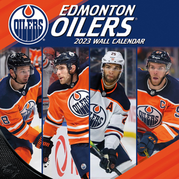 Office Product Edmonton Oilers 2023 12x12 Team Wall Calendar Book
