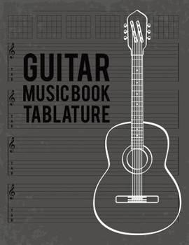 Paperback Guitar Music Book Tablature: Guitar music sheets Book