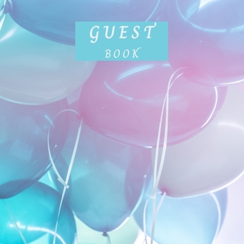 Paperback Guest Book: Guest Book for any occasion Messages Book