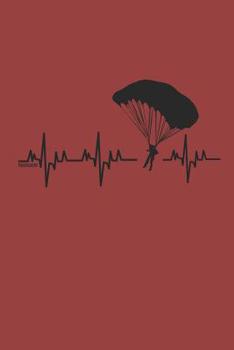 Paperback Paragliding: Paragleiten Notebook Parasailing Notizbuch squared Planer 6x9 kariert Book