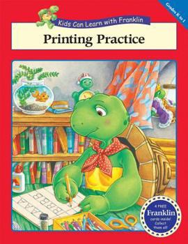 Paperback Printing Practice (Kids Can Learn with Franklin) Book