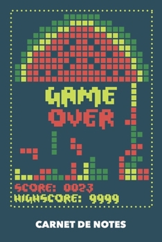 Paperback Carnet de Notes: Past?que pour joueurs A5 lign? - 120 pages pour les gens ? la mode (bleu marine) [French] Book