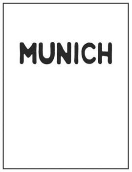 Paperback Munich: Black and white Decorative Book - Perfect for Coffee Tables, End Tables, Bookshelves, Interior Design & Home Staging A Book