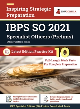IBPS SO Prelims Exam 2022 (Specialist Officers) | 1500+ Solved Questions [10 Full-length Mock Tests] | Free Access to Online Tests