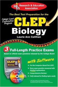 CLEP Biology - Book  of the REA CLEP Test Preps