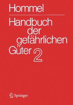 Hardcover Handbuch Der Gef?hrlichen G?ter. Band 2: Merkbl?tter 415 - 802 [German] Book