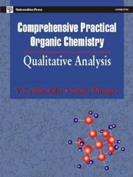 Paperback Comprehensive Practical Organic Chemistry: Qualitative Analysis Book