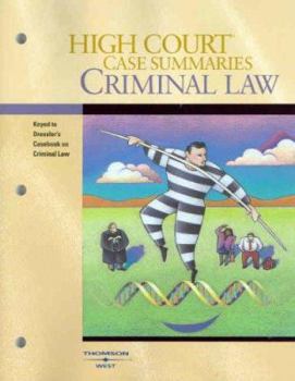 Paperback High Court Case Summaries on Criminal Law (Keyed to Dressler, 4th) Book