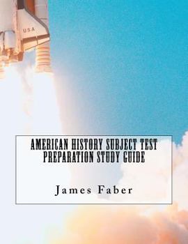 Paperback American History Subject Test Preparation Study Guide Book
