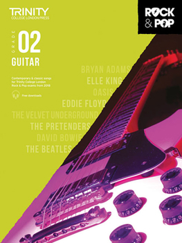 Paperback Trinity Rock & Pop 2018 Guitar: Grade 2 Book