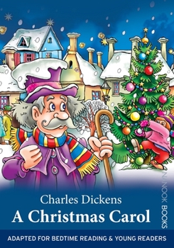 Paperback A Christmas Carol: Adapted for Bedtime Reading & Young Readers. Book