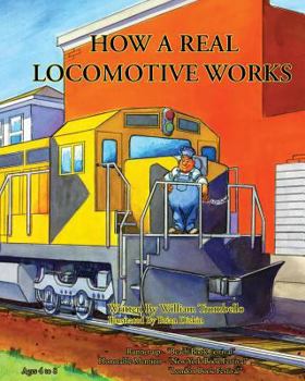 Paperback How a Real Locomotive Works Book