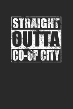 Straight Outta Co-Op City 120 Page Notebook Lined Journal for NYC Bronx Pride