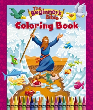 Paperback The Beginner's Bible Coloring Book