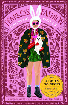 Paperback Fearless Fashion Magnetic Dolls: A Mix-N-Match Set Book
