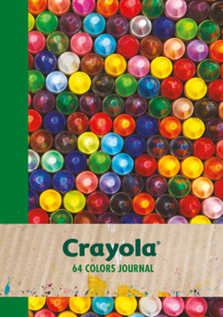 Hardcover Crayola 64 Colors Journal Book