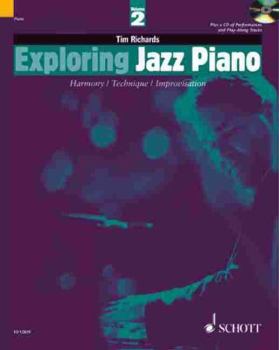 Paperback Exploring Jazz Piano - Volume 2: Book/CD Book