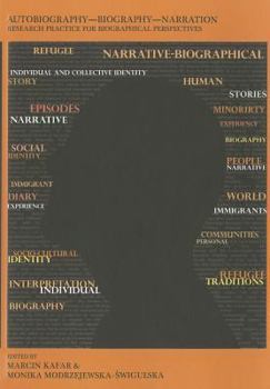 Paperback Autobiography, Biography, Narration: Research Practice for Biographical Perspectives Book