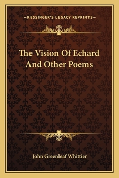 Paperback The Vision Of Echard And Other Poems Book