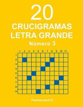 Paperback 20 Crucigramas Letra Grande - Numero 3 [Spanish] Book