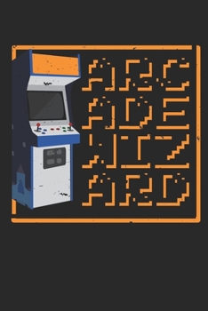 Vintage Retro Arcade Wizard: Dot Grid Vintage Retro Arcade Wizard  / Journal Gift - Large ( 6 x 9 inches ) - 120 Pages || Softcover