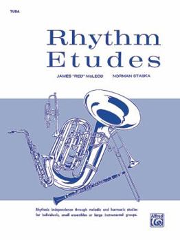 Paperback Rhythm Etudes: Tuba Book