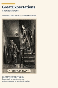Hardcover Great Expectations: A Clearview Large Print Edition (Clearview Editions) Book