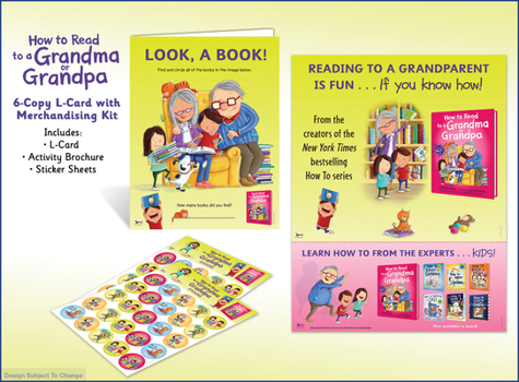 How to Read to a Grandma or Grandpa Mixed 6-Copy l-Card with Merchandising Kit