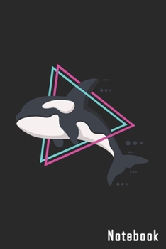 Notebook: 6x9 Orca Killer Whale | grid | squared paper | notebook | notes