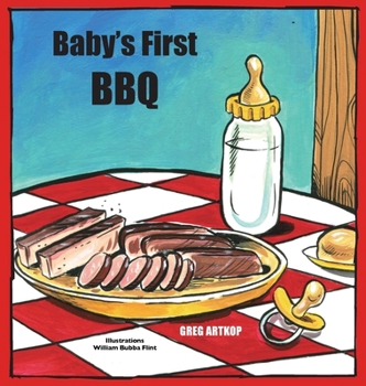 Hardcover Baby's First BBQ [Large Print] Book