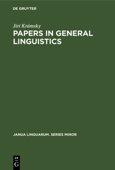 Hardcover Papers in General Linguistics Book