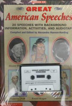 Paperback Great American Speeches (Grades 4-8) Book