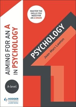 Paperback Aiming for an A in A-level Psychology Book