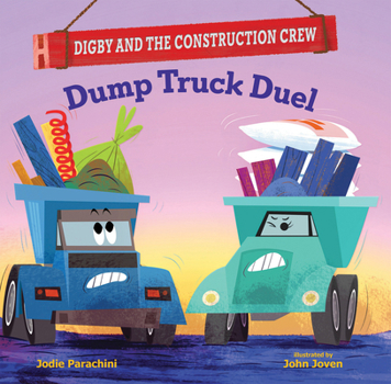 Hardcover Dump Truck Duel Book