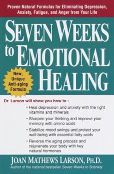 Hardcover Depression-Free, Naturally: 7 Weeks to Eliminating Anxiety, Despair, Fatigue, and Anger from Your Life Book