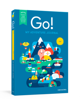 Spiral-bound Go! (Blue): A Kids' Interactive Travel Diary and Journal Book